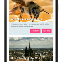 Data binding demo app