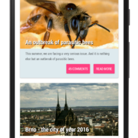 Data binding demo app